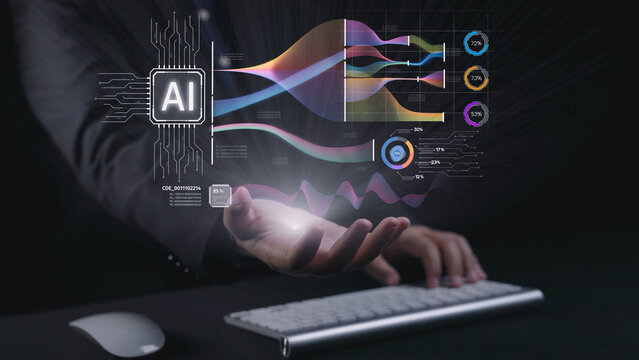 AI Assistant Brain Processor with LLM Technology, Big Data, Machine Learning, Generative AI for Business Support, Future Agentic AI Technology and Artificial Intelligence Prompt Engineering. Elide