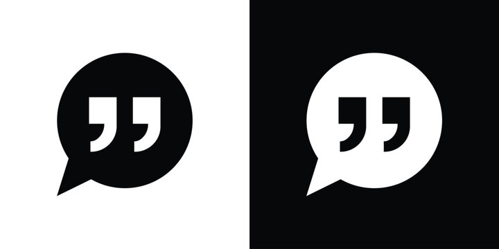 Comment quote icon for creative designs