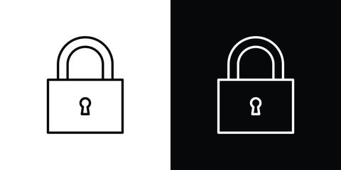 Lock icon vector logos kit. EPS10 © basit