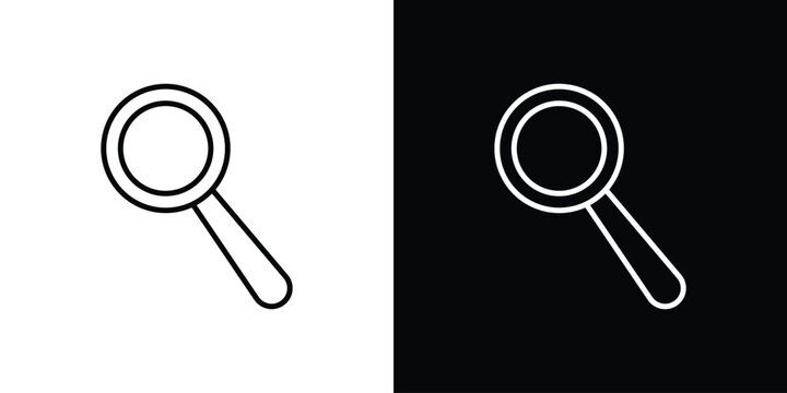 Search icon vector logos kit. EPS10
