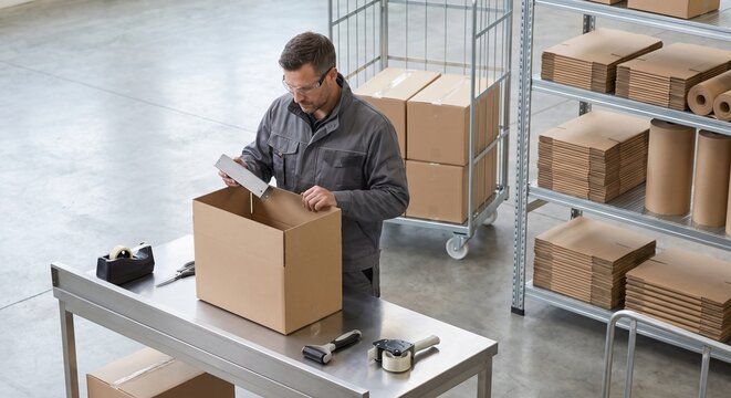 Regional Finishing And Packaging Station In Nearshore Manufacturing Hub