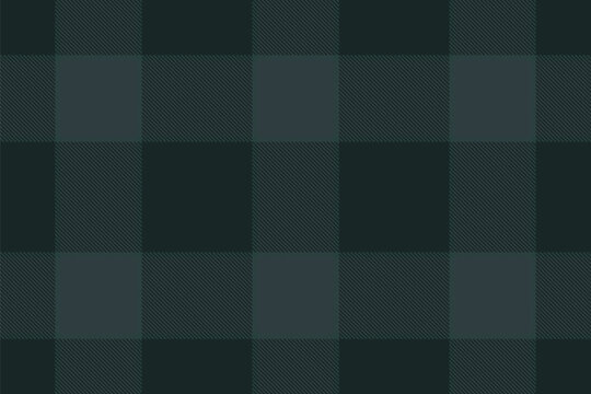 A traditional tartan plaid pattern with a balanced check structure and dark and black tones. The seamless textile background recreates a woven fabric look with a natural decorative character.