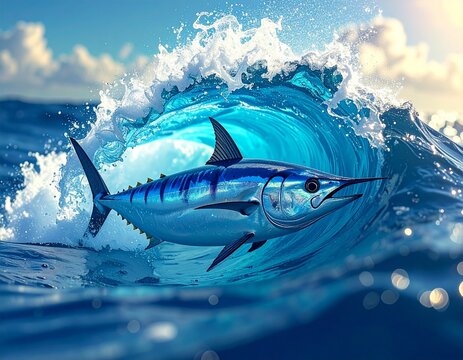 魚　波