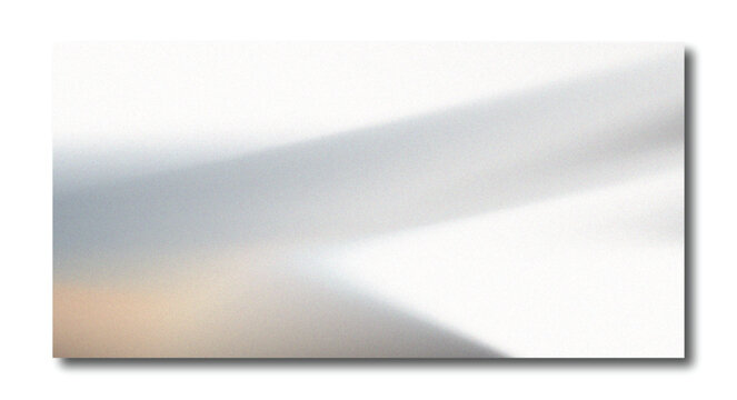 Abstract grainy white and light grey minimalist gradient background with soft wave smooth texture