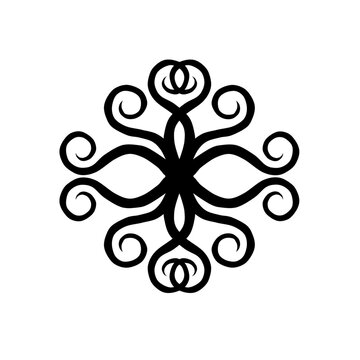 celtic knot abstrack pattern