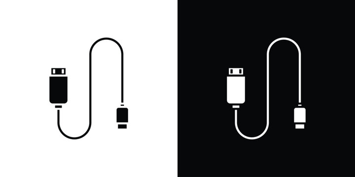 USB cable icon
