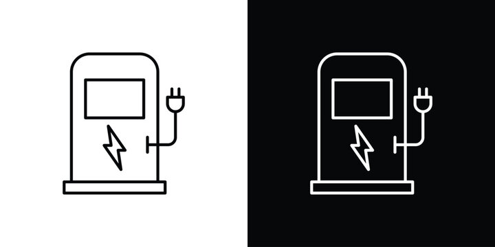 Charging station icon