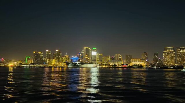 San Diego Skyline at Night 
