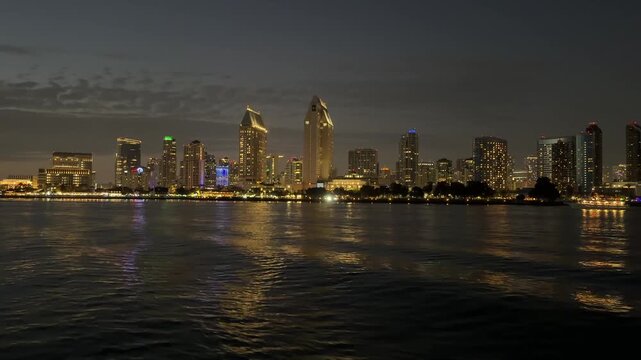 San Diego Skyline at Night 