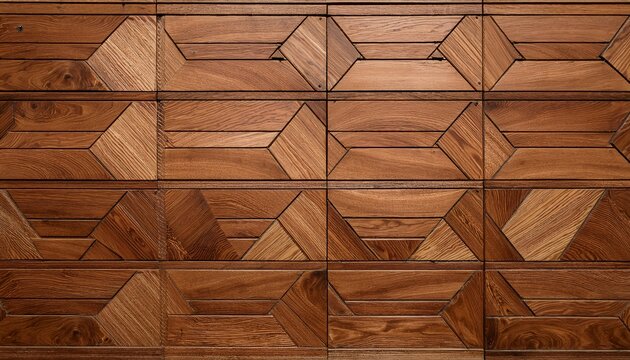 A High Class Wood Paneling Background Woodworking Wall Surface Structure Design