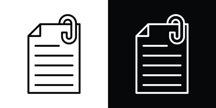Attach document icon
