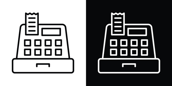 Cash register icon