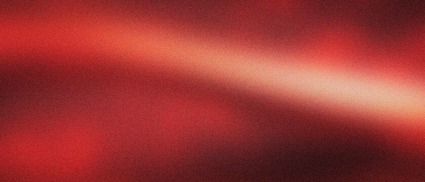 Cinematic red light leak background with soft lens flare. Abstract dark red gradient texture with glowing light beam. Dramatic crimson light overlay for photography and creative video editing.