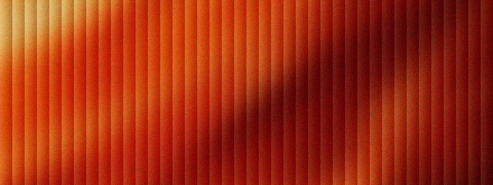 Abstract orange vertical lines background, warm copper metal texture with soft light gradients. Modern geometric pattern of parallel stripes. Minimalist copper backdrop for digital design.