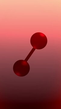 Bromine Particles in Cinematic Microscopic Environment - Vertical
