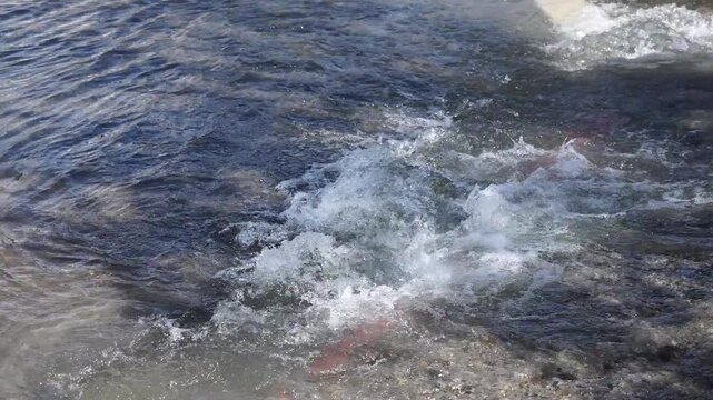 Streets Flooding From Broken Water infrastructure