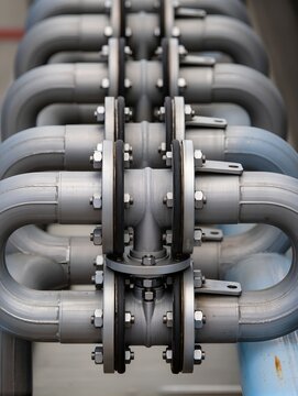 Sharp Oil Tanker Manifold Connected Marine Loading Arms Macro