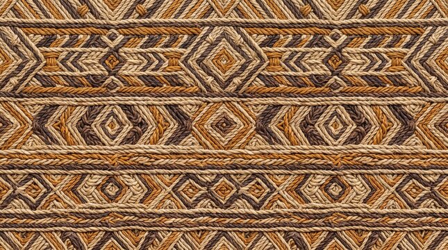 African pattern geometric textile design with geometric ornamental decorative abstract heritage traditional cultural