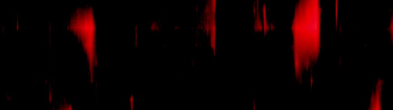 Abstract red light leaks flashing on black background cinematic clip.