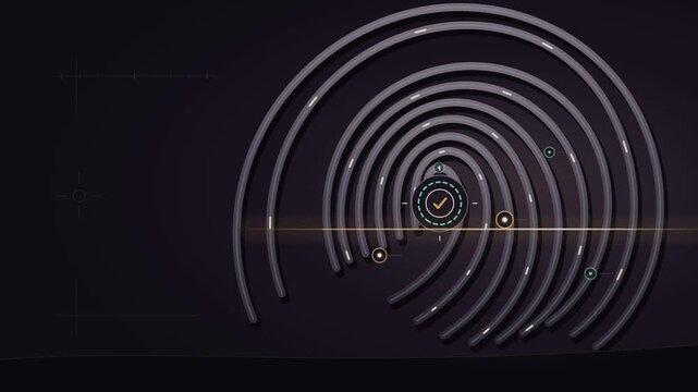 Digital fingerprint biometric authentication loop