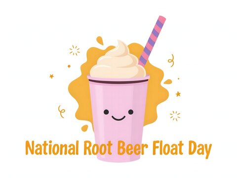 National Root Beer Float Day Celebration with Classic Ice Cream Soda
