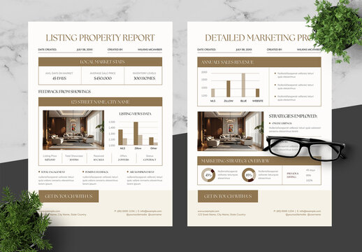 Brown And Black Property Report