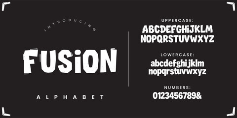Fusion Graffiti Inspired Font for Urban Street Art and Bold Creative Graphic Design Projects © Kiki