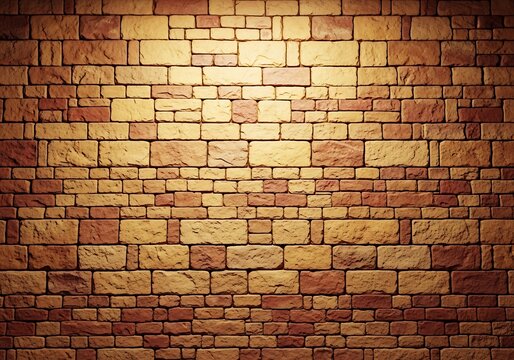 Rustic brick wall texture a warm and textured background for design and architectural applications