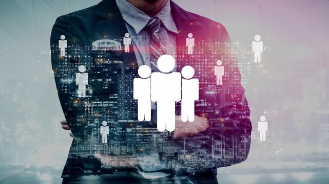 Global human network and workforce distribution highlight human, network, and global presence through digital connection and team coordination Marrow