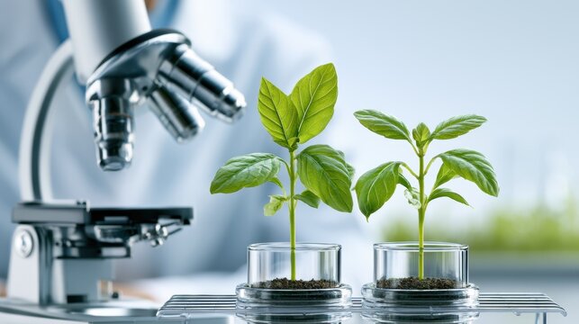 Biological research and technological innovation work together to improve healthcare, food production, industrial efficiency, and sustainable resource use.
