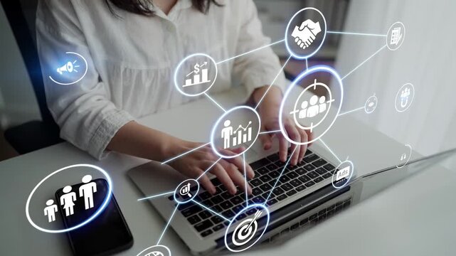 Concept of target group strategy optimizes digital marketing. This approach focuses on specific target group demographics, enhancing campaigns for effective reach and engagement. Funnel