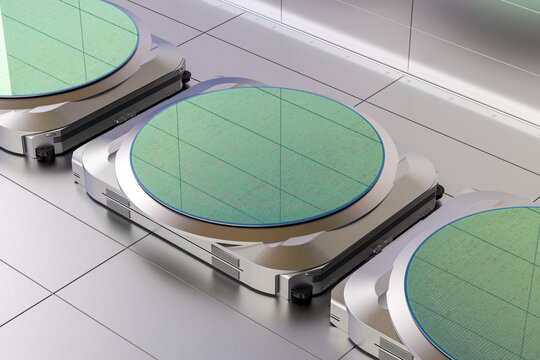 Silicon wafer plates for semiconductor manufacturing