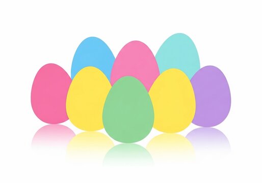 Pastel Easter Eggs - A Vibrant Spring Celebration