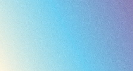 Naklejka premium Abstract Blue Gradient Background Soft Pastel Glow Smooth Gradient with Grain Texture.