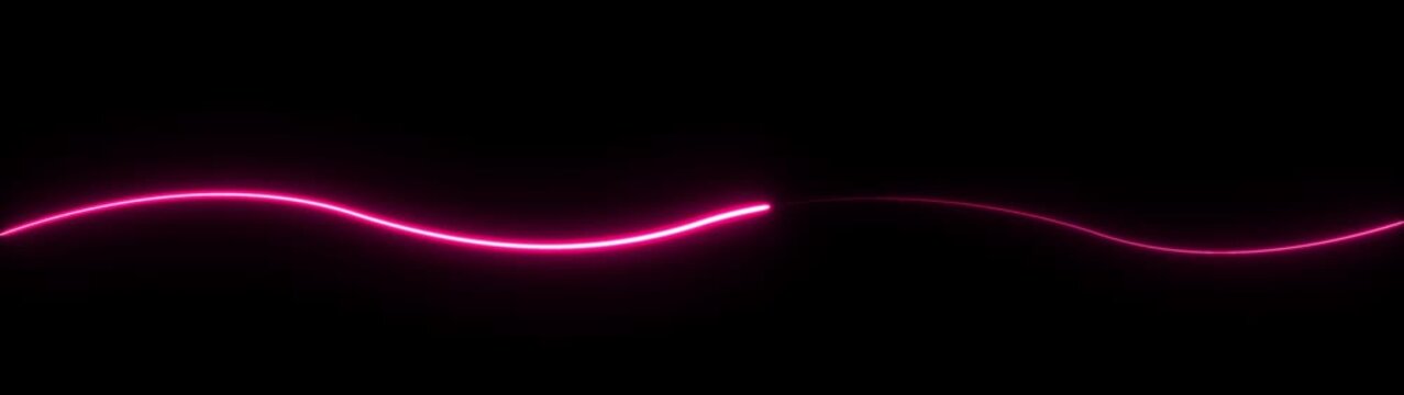 Endless corridor with neon lines trending up. cyan color animation. Abstract neon background with glowing lines sliding up .Hyper jump into another galaxy. Speed of light, neon glowing rays in motion.