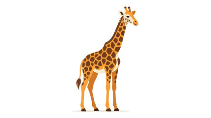 giraffe vector illustration © sadia