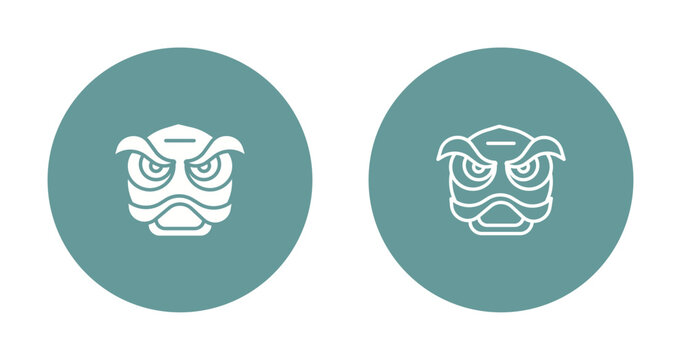 Nian Monster Icon Design
