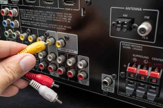 Connecting audio video equipment to home entertainment system