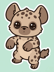 Fototapeta premium Hyena icon