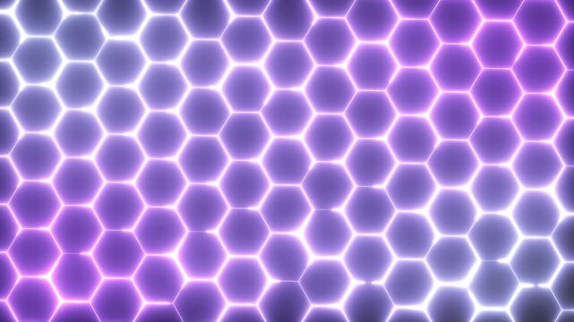 abstract background with hexagons