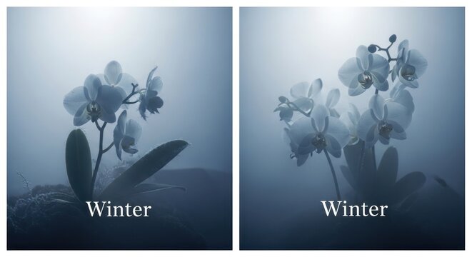 An orchid's ability to survive during the winter depends strictly on its specific genus, geographic origin, and environment.
