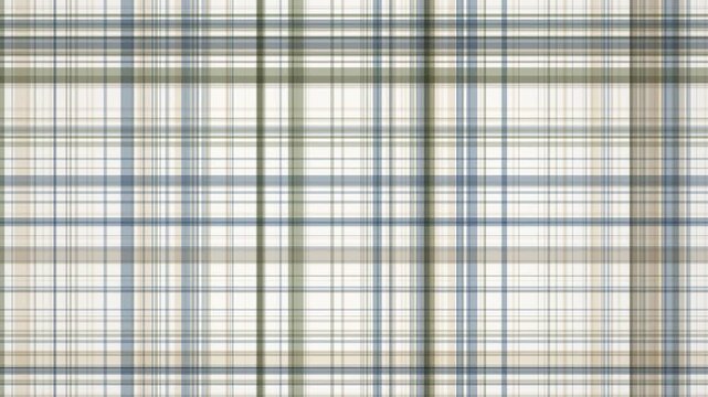 Modern Plaid Tartan Seamless Pattern Background with Blue and Neutral Toned Crossed Lines