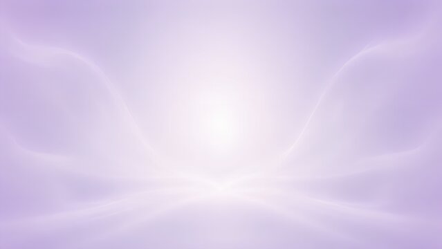 Minimal Lavender Angelic Aura with Soft Radiant Central Light