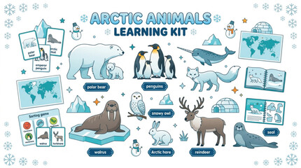 arctic animals  © sadia