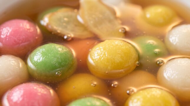 Close-up of Warm Ronde Ginger Syrup