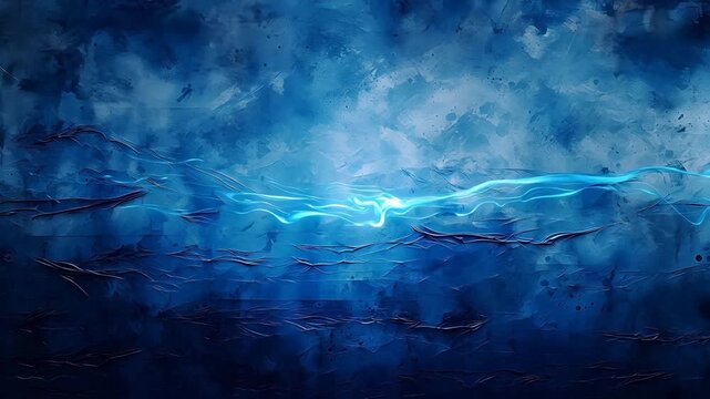 Digital retro blue textured background