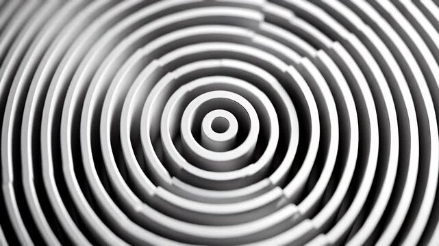 Abstract close-up view of a circular labyrinth.