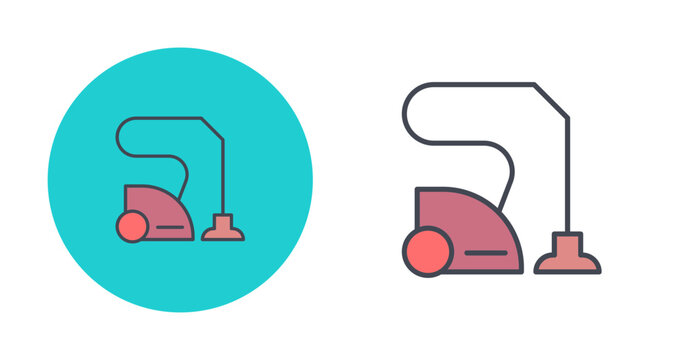 Vacuum Cleaner Vector Icon