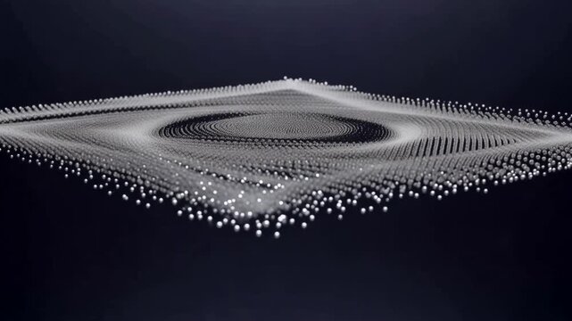 close-up of high-speed textile weaving process in motion