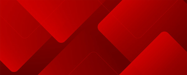 Fototapeta premium Red abstract modern background. Suit for business, institution, conference, party, Vector illustration